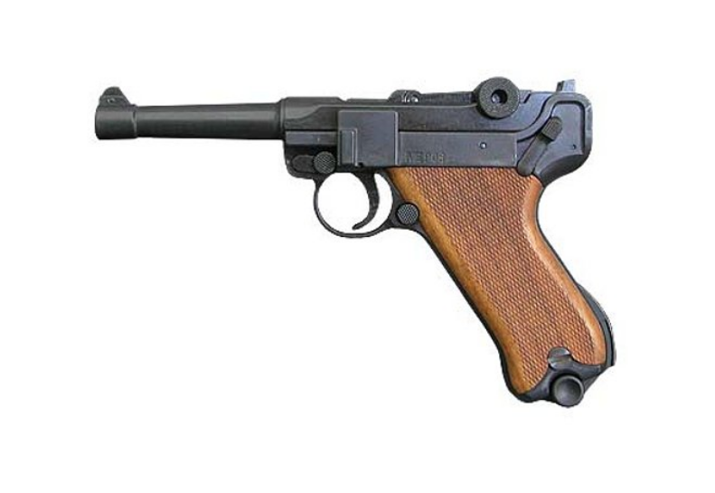 Plynová pištoľ Cuno Melcher P08 čierna, kal.9mm