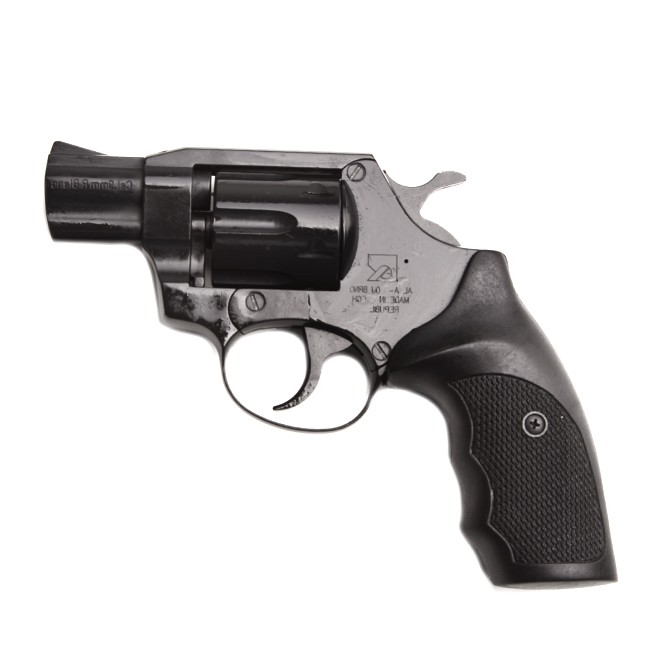 Plynový revolver ALFA 020 čierny, plast, kal.9mm R Knall
