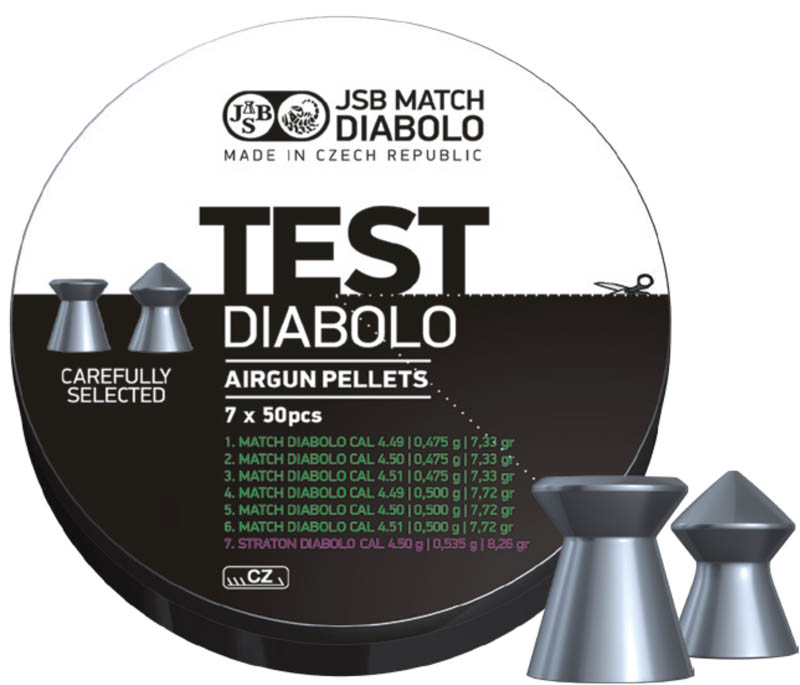JSB Match Diabolo Test Light Weight kal.4,5mm; 350ks