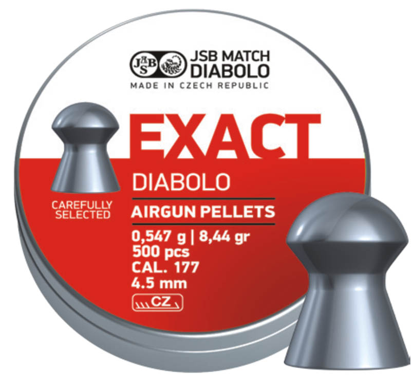 JSB Diabolo Exact kal.4,5mm; 500ks