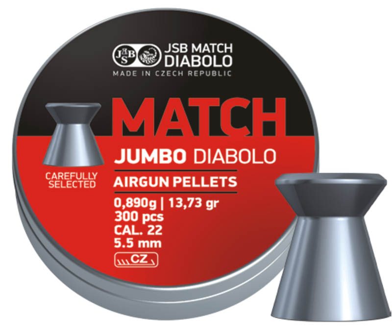 Diabolo JSB Jumbo Match 300ks kal.5,5mm 