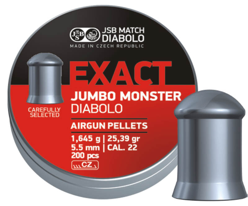 JSB Exact Jumbo Monster 200ks cal.5,52mm 