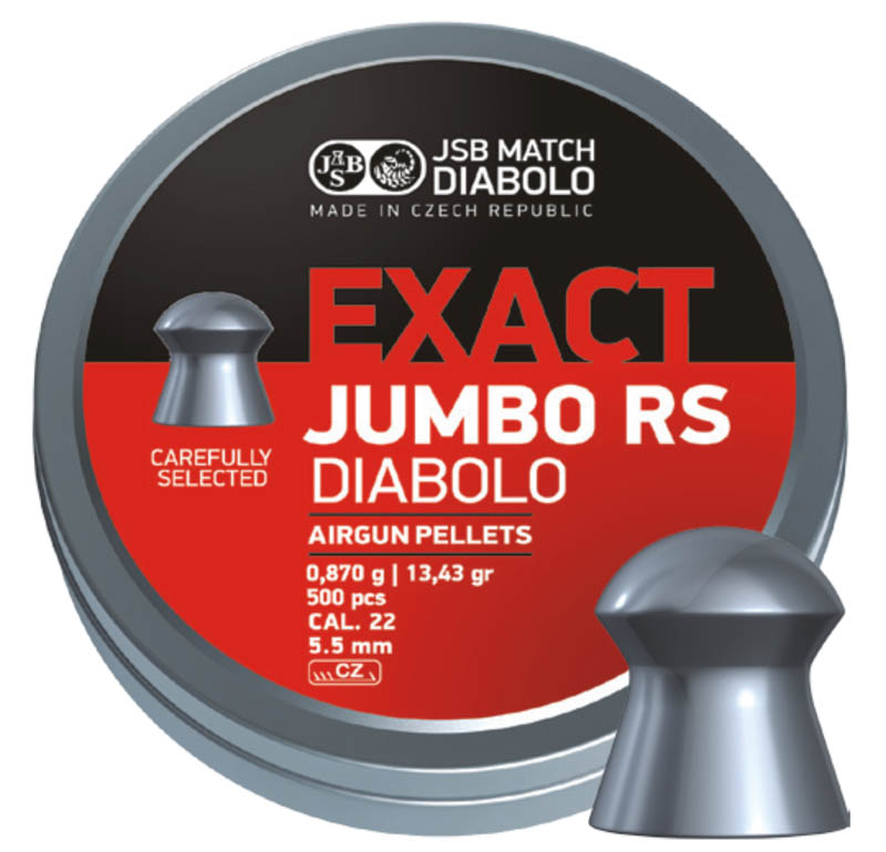 Diabolo JSB Exact Jumbo RS 500 ks. 5,52 mm