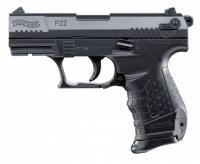 Airsoft. pištoľ Walther P22 čierna, kal. 6mm, manuál - dekoračný predmet