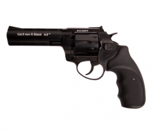 Plynový revolver Atak Zoraki R1 4,5" čierny, kal.9mm