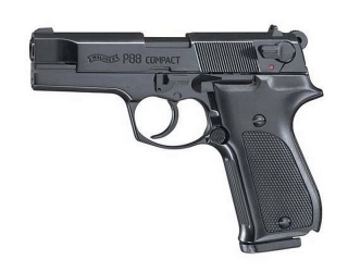 Pištoľ exp. Walther P88 Compact čierna kal. 9mm PA