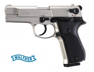 Pištoľ exp. Walther P88 Compact nickel, kal. 9mm PA