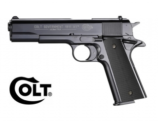 Pištoľ exp. Colt Government 1911 A1 čierna, kal. 9mm PA