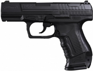 Airsoft. pištoľ Walther P99 čierna, kal. 6mm, manuál - dekoračný predmet