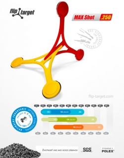 Terč Flip Target MAX Shot .250