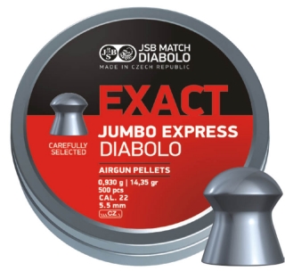 Diabolo JSB Exact Jumbo Express 250ks kal.5,52mm 